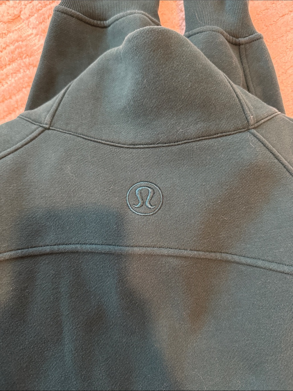 lululemon athletica Deep Teal Quarter-Zip Pullover - Picture 2 of 3